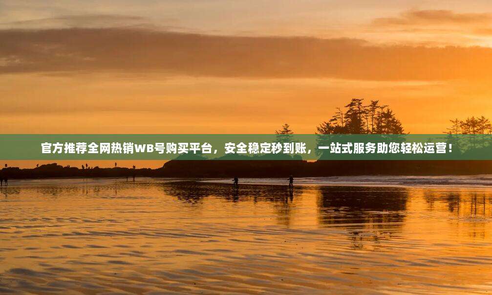 官方推荐全网热销WB号购买平台，安全稳定秒到账，一站式服务助您轻松运营！